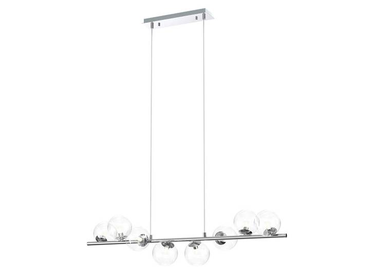 Pendelleuchte 5107 Kimberly, Chromfarben, Metall, Glas, rund, 27x150x105 cm, Eec, transportabel, Lampen & Leuchten, Innenbeleuchtung, Hängeleuchten, Pendelleuchten