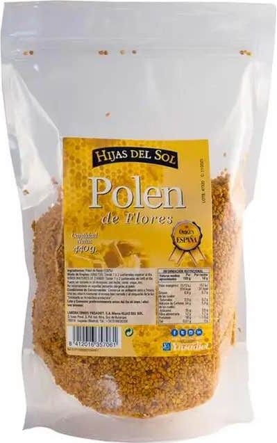 Hijas del Sol Polen de Flores en Grano Bolsa 440 g