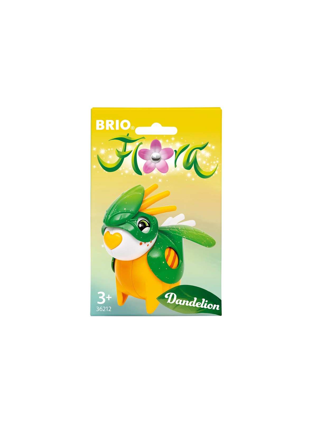 Brio Dandelion im Blatt-Outfit