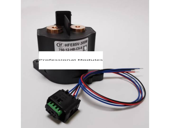 Relais direct Hongfa HFE85V-300M/750-12-HB-C5-6 pour énergie nouvelle avec contact auxiliaire