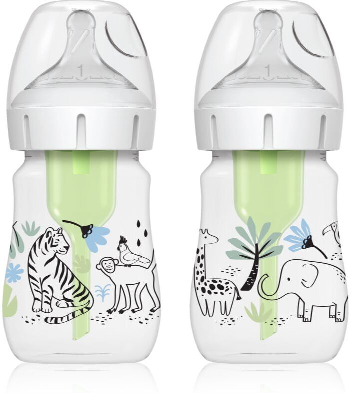 Dr. Brown's Options+ Jungle baby bottle 2 pc