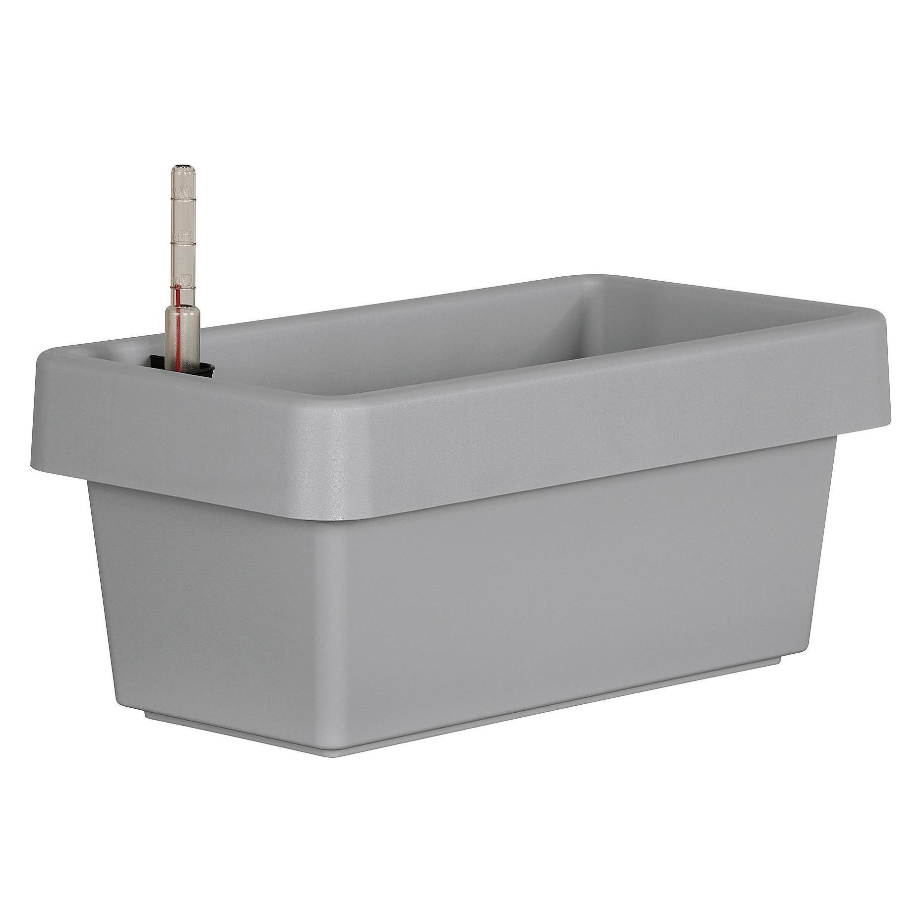 Geli Blumenkasten Viva 40 grau (38.60 x 21.20 x 17.10 cm) (GELI) Mindestbestellmenge: 5 Stück