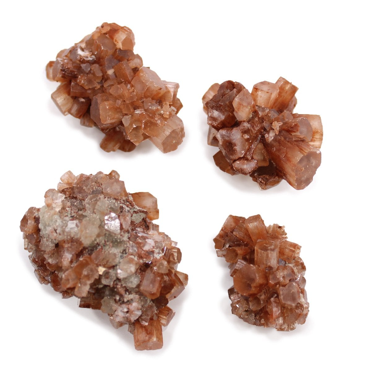 Mineraalmonsters Aragoniet - Set van ongeveer 20 stuks