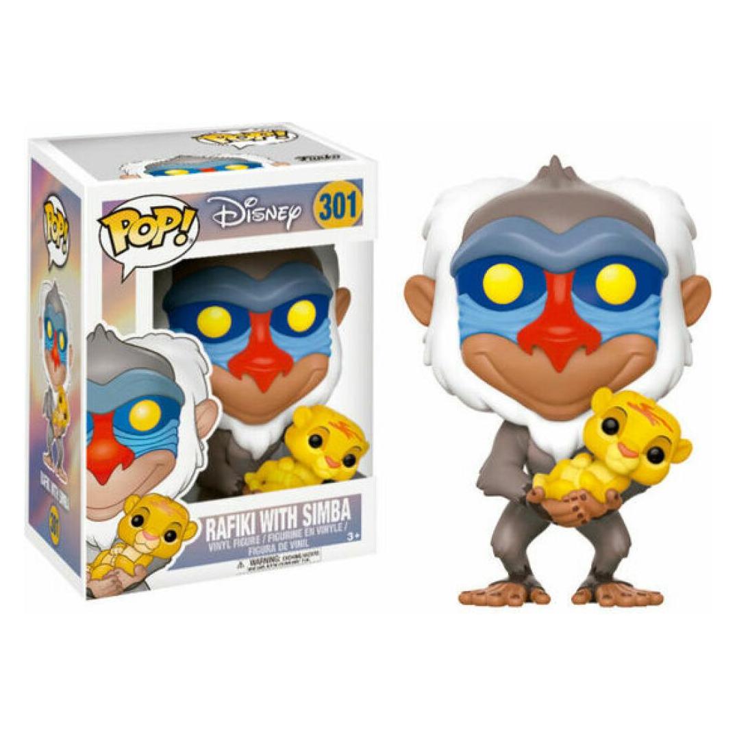 Funko POP! Disney - Der König der Löwen: Rafiki & Simba (25072017)