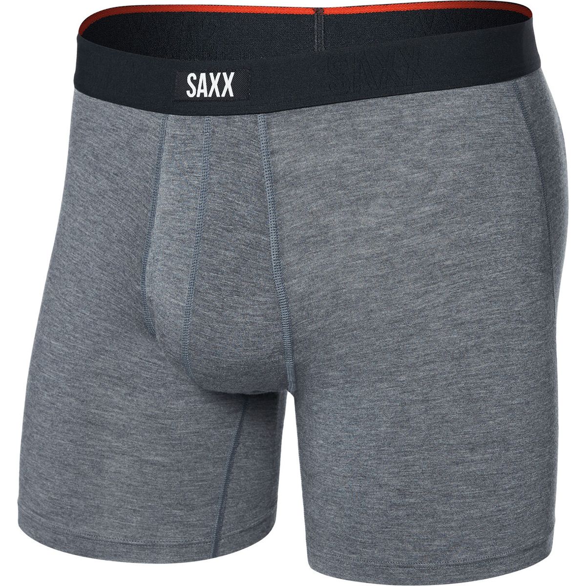 Saxx Vibe Xtra Soft Comfort Boxer Brief FLY dark grey heather (DGH) L SXVX24F-DGH-L
