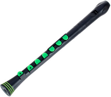 Nuvo Recorder+ German black-green Schwarz