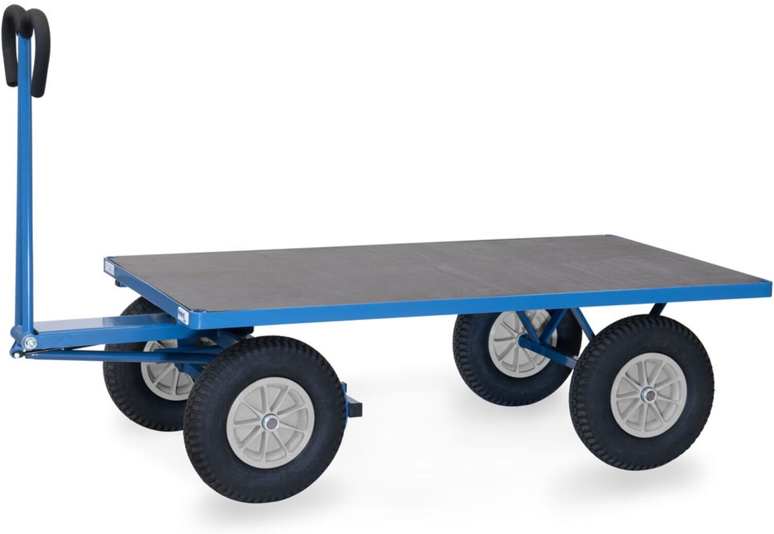 fetra Handpritschenwagen 6405P blau pulverbeschichtet)