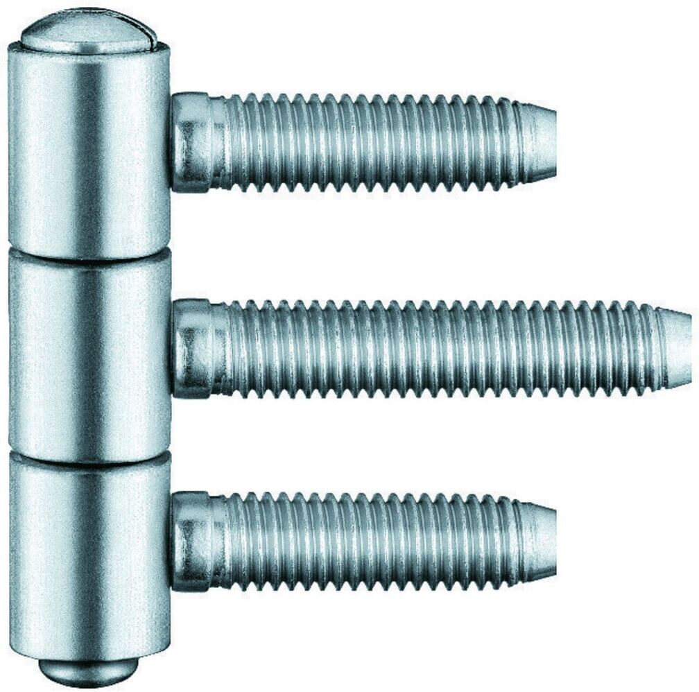 SIMONSWERK Einbohrband BAKA® C 1-13 für Kippflügel, 3tlg. Ø13mm topzink (5 080611 0 11009)