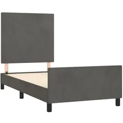 vidaXL, Bett, Kallie (Block mit Quadraten) (80 x 200 cm)