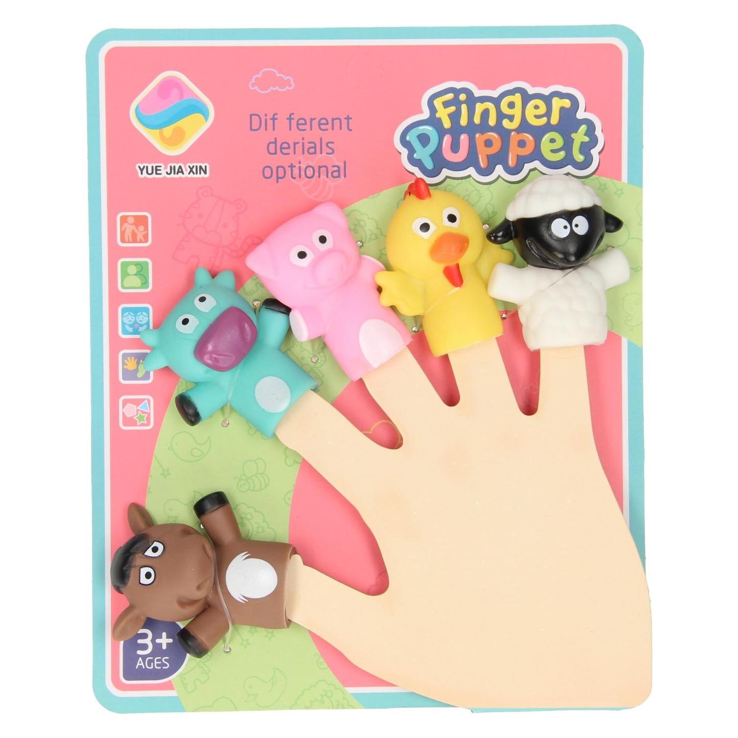 Fingerpuppen Bauernhoftiere, 5-tlg. (48015281)