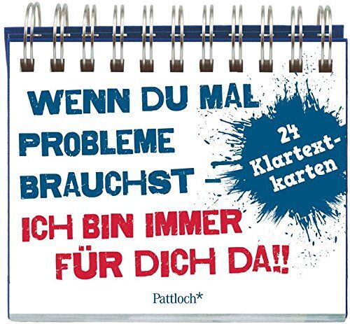 Hartmut Ronge - Wenn du mal Probleme brauchst: Ich bin immer für dich da!: Mit 24 Postkarten zum Heraustrennen - Preis vom 10.10.2026 11:48:34 h