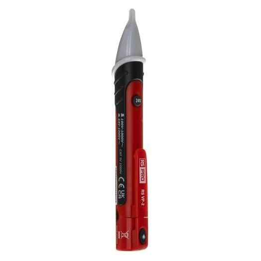 RS PRO Berührungsloser Spannungsprüfer bis 1000V ac CAT III, CAT IV (CAT III, CAT IV) (1611627)