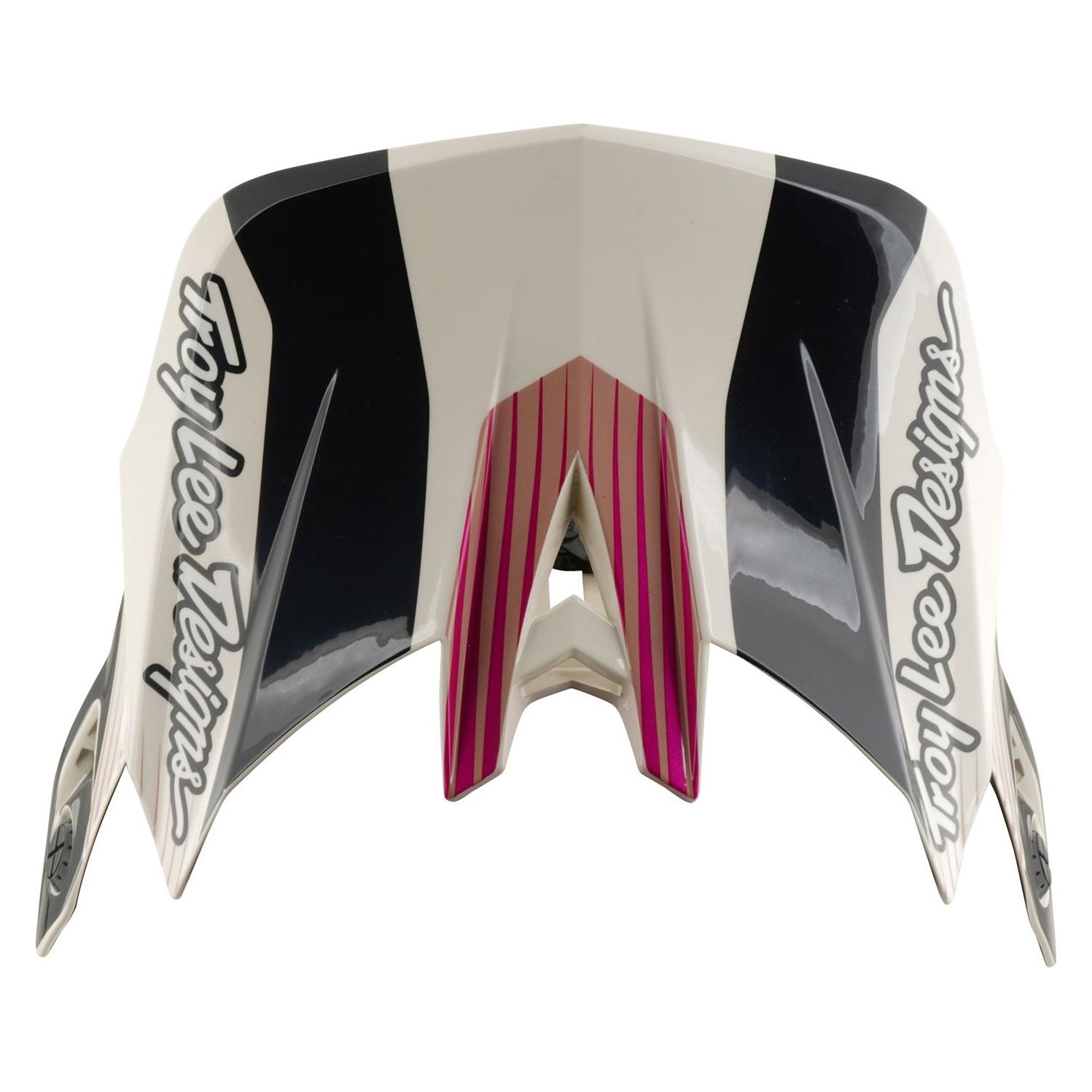 Troy Lee Designs D4 Polyacrylite Helmvisier, Turbo Acid, fuchsia (74644308)