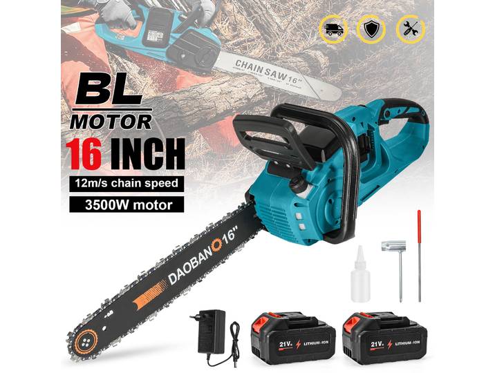 Makita – tronçonneuse électrique sans balais de 16 pouces, outil électrique pour le travail du bois, coupe-jardin portatif pour batterie