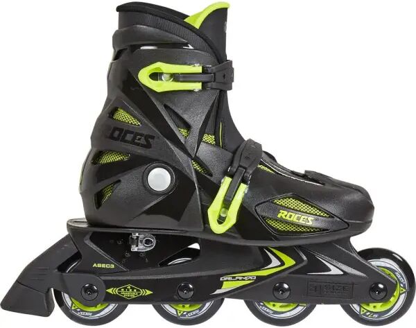 Inliner Kinder Roces Orlando III (Black/Lime - 25-29)
