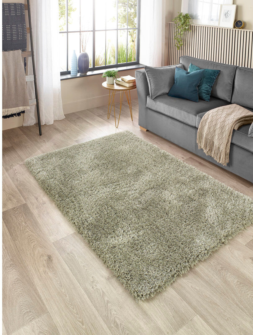 Brayden Studio Benan Hand Tufted Area Rug Green Rectangle 200 x 290cm