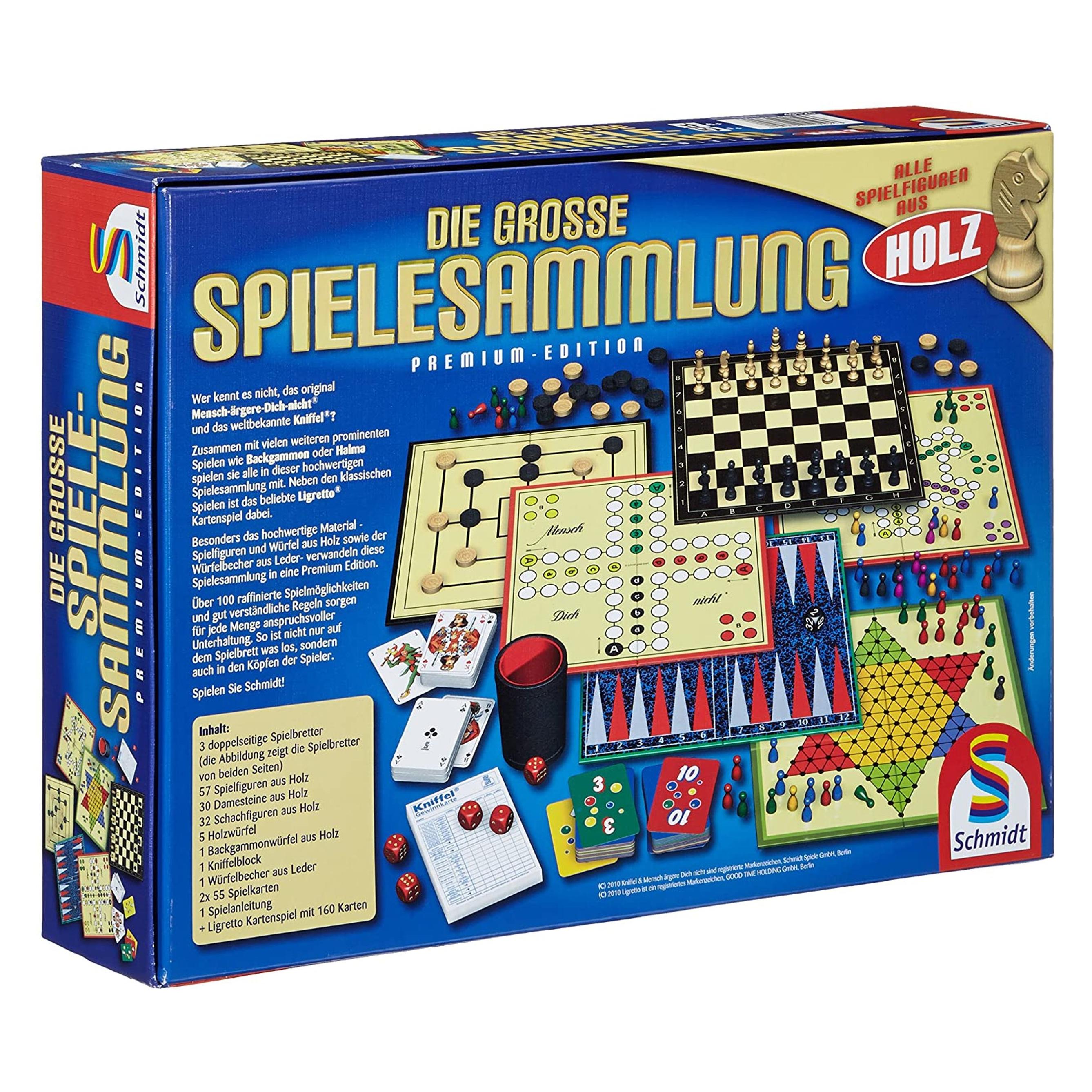Schmidt Spiele Die grosse Spielesammlung (2 - 5 Spieler) (49125)