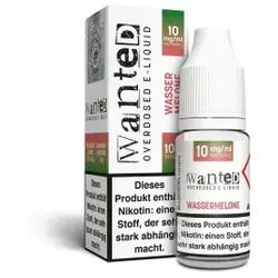 Wassermelone NicSalt Overdosed Liquid by Wanted 10ml / 10mg