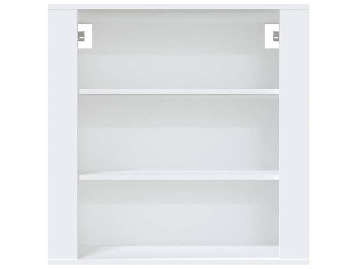 Meuble haut - GUANG - Armoire suspendue - desgin murale - Blanc 80x33x80 cm Bois d'ingénierie @@A4616
