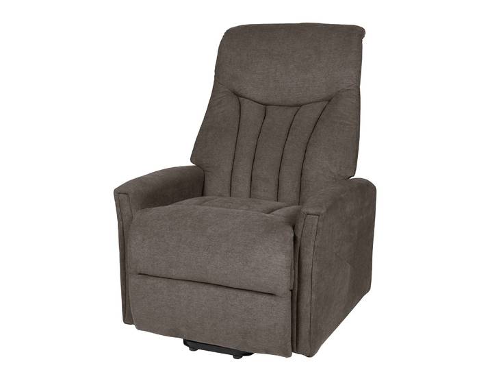 Fauteuil TV II Gris/Gris Tissu 76 x 113 x 92cm