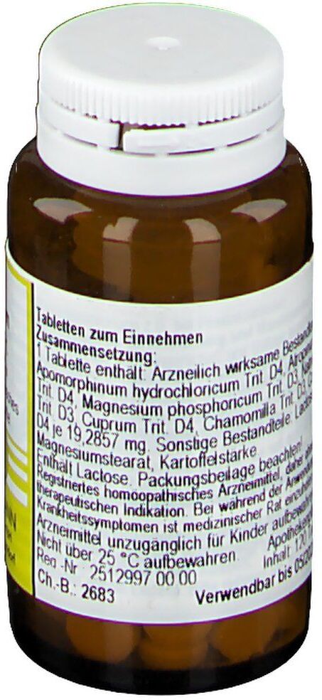 NESTMANN Natrium Sulfuricum Komplex Nr.263 Tabletten 120 St