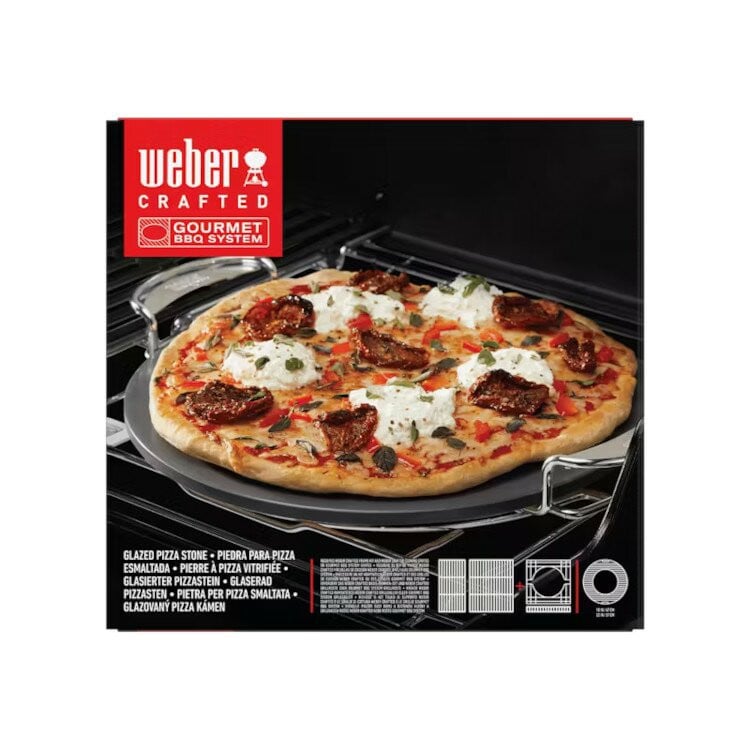 Weber Geglazuurde Pizzasteen Crafted Rond Diameter: 42,5 cm