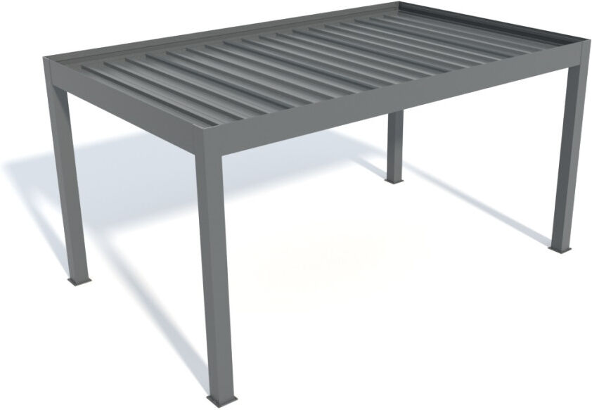 Wismar NFI Carport Grandlux 300 x 500 cm grau