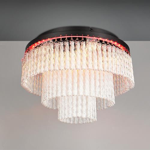 Trio Vono Design Plafondlamp Zwart