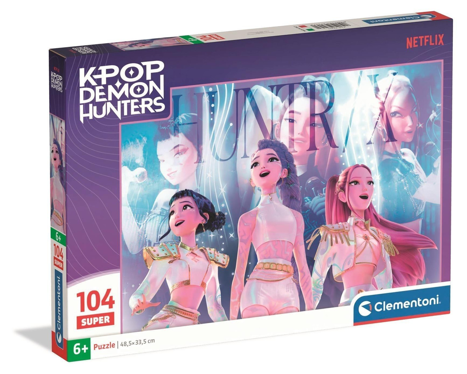 Clementoni Puzzle Kpop Demon Hunters Super 104 Stukken
