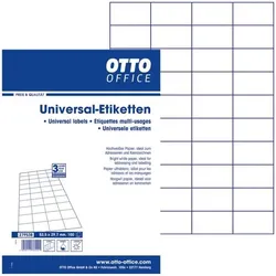 OTTO Office 4000er-Pack Universal Klebeetiketten weiß