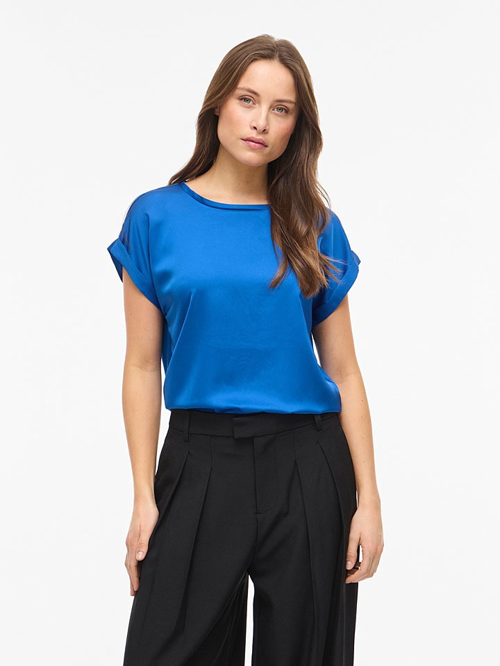 Vila Bluse in Blau - 34