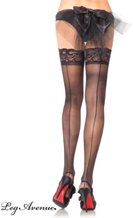 Leg Avenue Bas Autofixants Coutures réf: 1042
