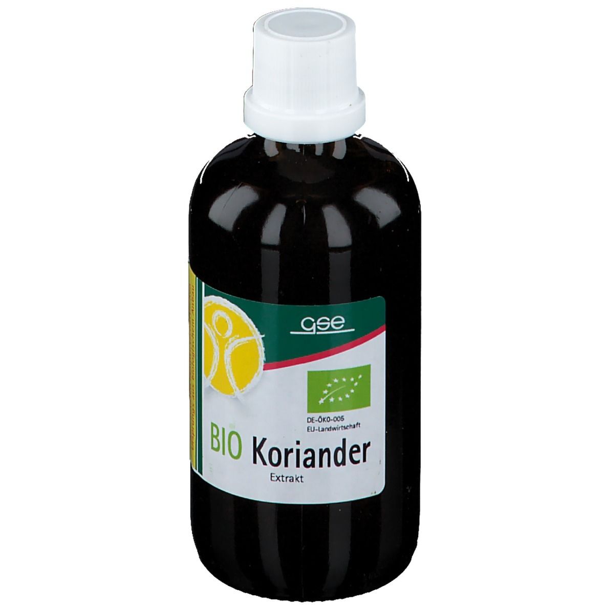 GSE Koriander Extr 23% V/V Bio 100 ml Liquidum