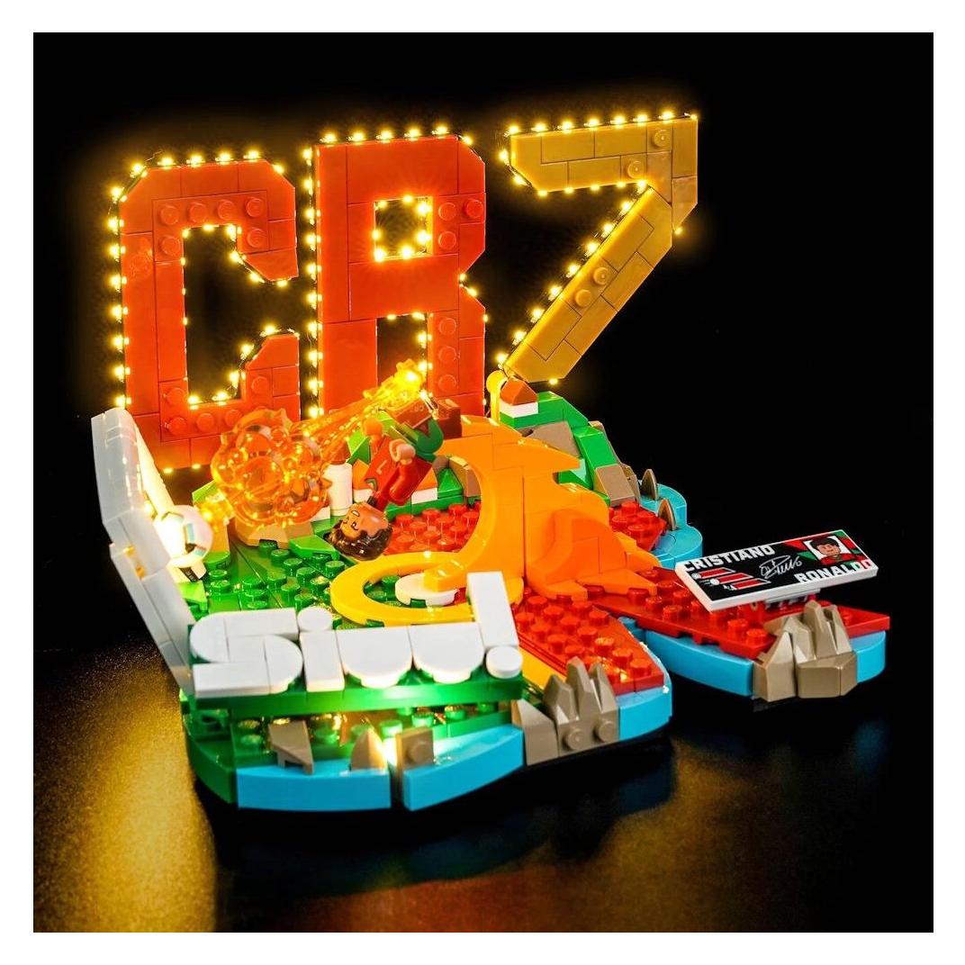 BrickBling LED Beleuchtungs-Set für LEGO 43012 Cristiano Ronaldo - Fussball-Highlights (GC1427)