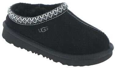 UGG Tasman II (Boys' Toddler-Youth) Casual Shoes in Black, Size 1 Youth M, Leather