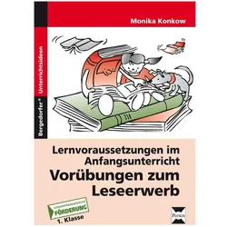 Vorübungen zum Leseerwerb, Schulbücher von Monika Konkow