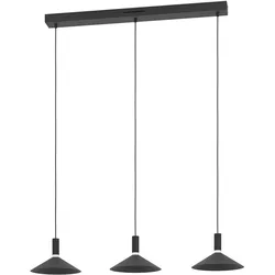 EGLO, Pendelleuchte, CONOMAVILLA-Z MATTER langbordspendel L920 RGB/CCT 3000lm, sort (3000 lm)