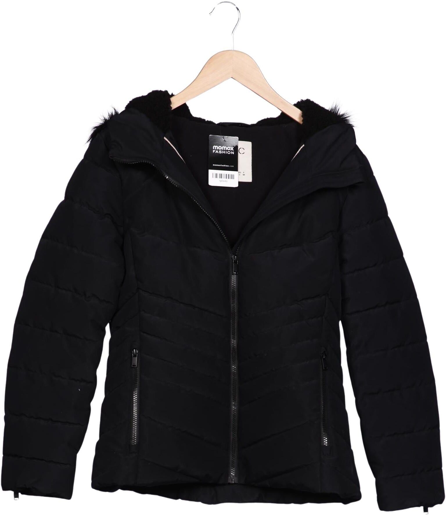 Esprit Damen Jacke, Schwarz, Gr. S, Synthetik - Second Hand