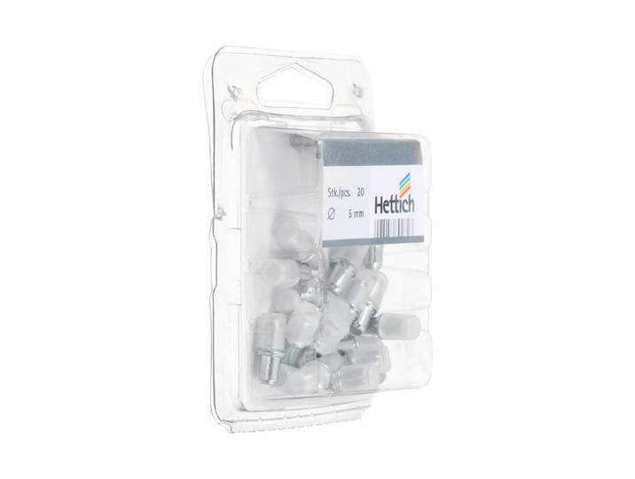 Hettich Glasbodenträger mit Stahlstift
