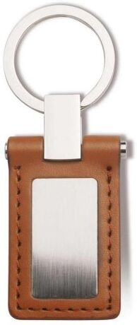 Portachiavi Elegante in Ecopelle e Metallo Personalizzate o neutre