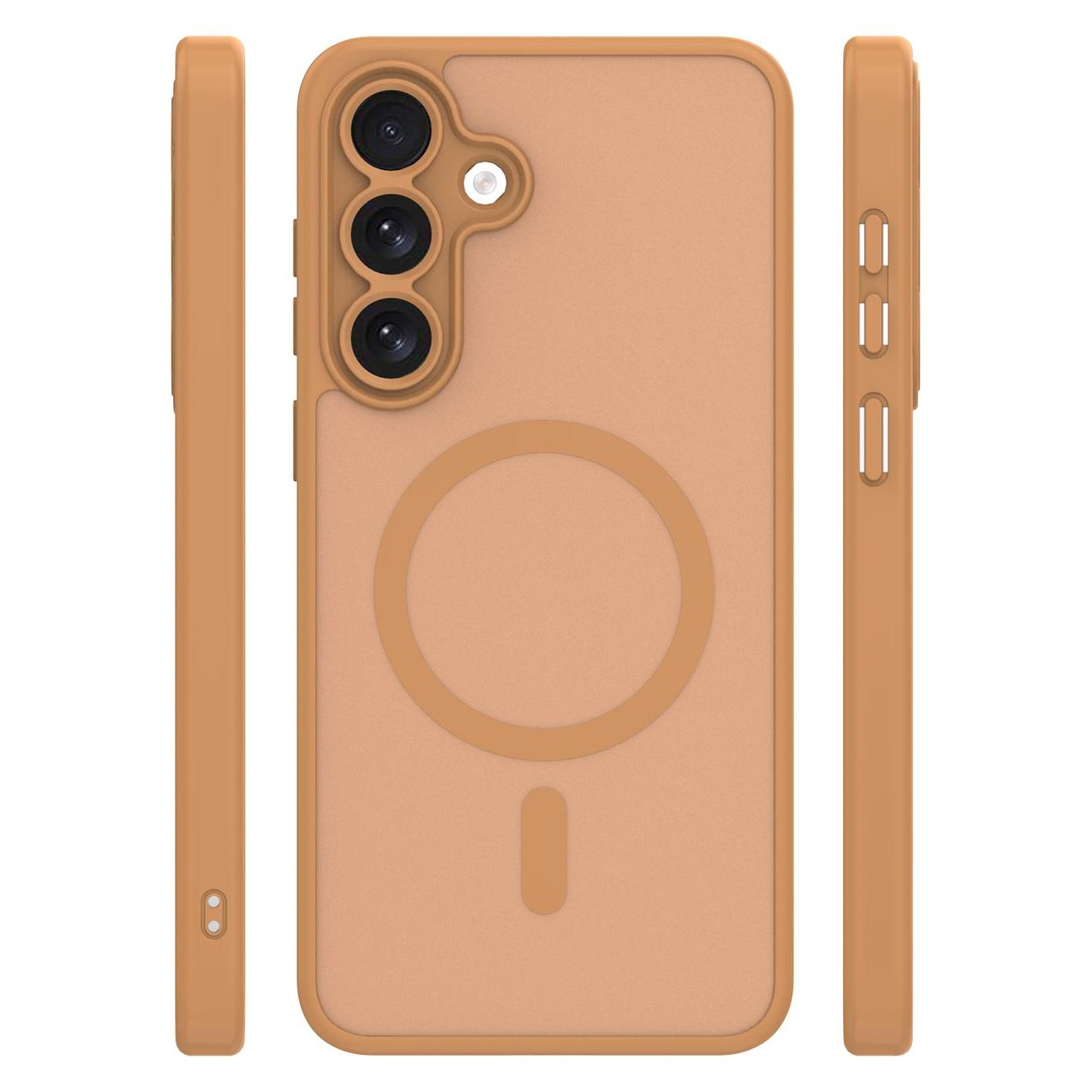 OEM Mag Matt case for Samsung Galaxy S26 brown camera protection (Samsung Galaxy S26) (68647445)