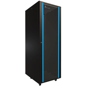 Extralink Netzwerkschrank Standard, EX.11397, 19 Zoll, Standschrank, 1500 kg, 600x1765x800 mm, schwarz, 37 HE