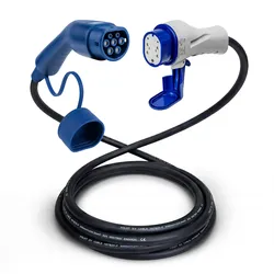 Voldt® Typ 2 - Typ 3 | Mode 3 | 32a | 22kW Ladekabel | 10 Meter