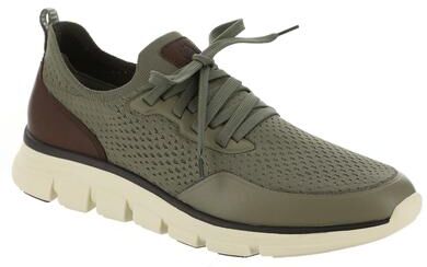 Johnston & Murphy Amherst Lug Knit Sport - Mens 10 Green Sneaker Medium