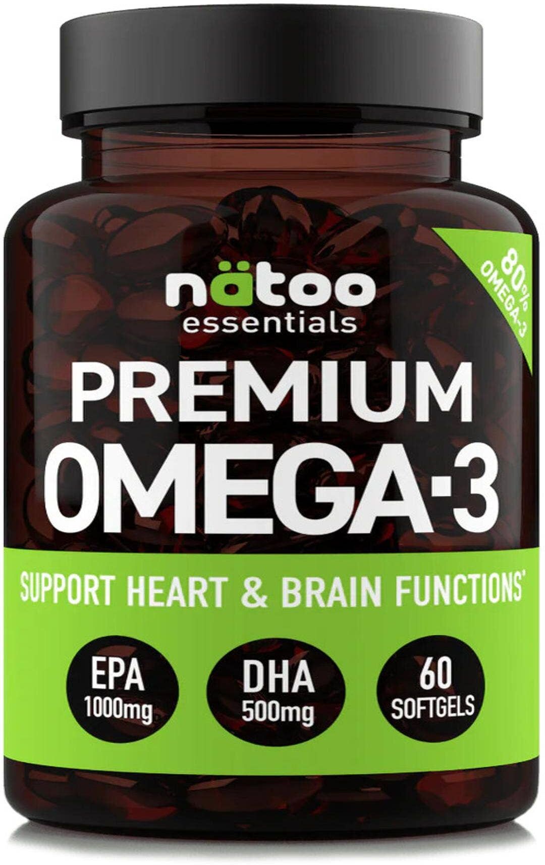 NATOO Essentials - Premium Omega 3 60 Softgels 