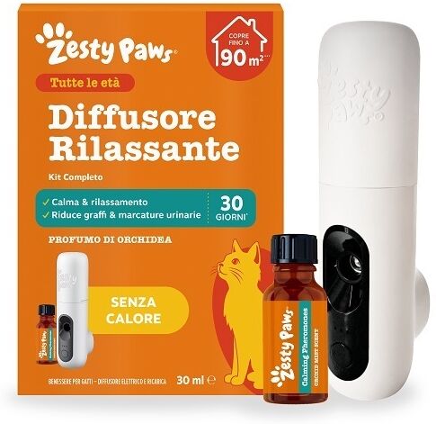 Health And Happiness Zesty Paws Diffusore Ril Gatti