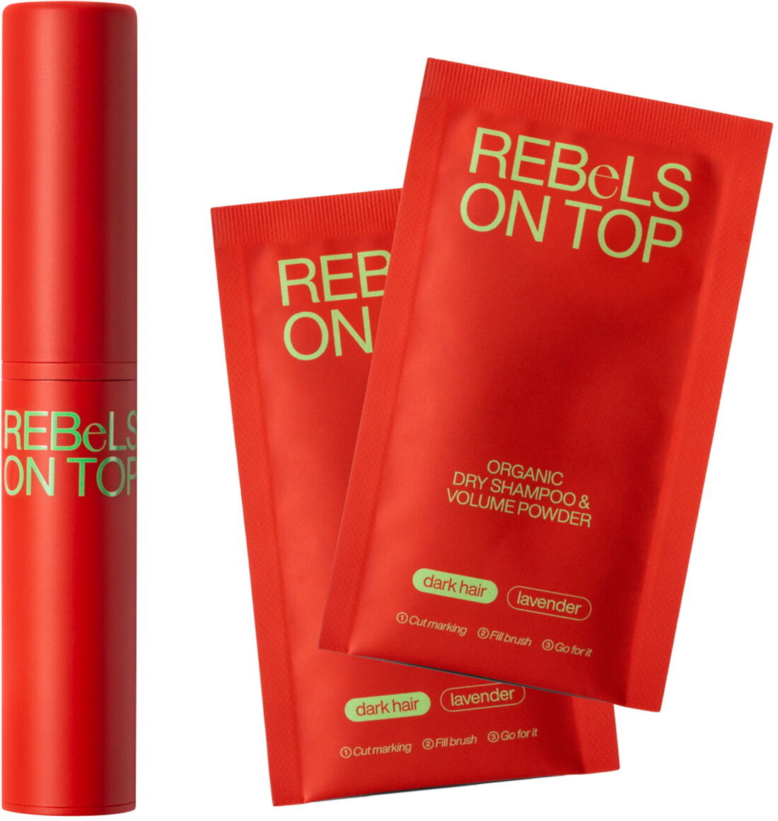 REBeLS ON TOP Trockenshampoo Starterkit Dark