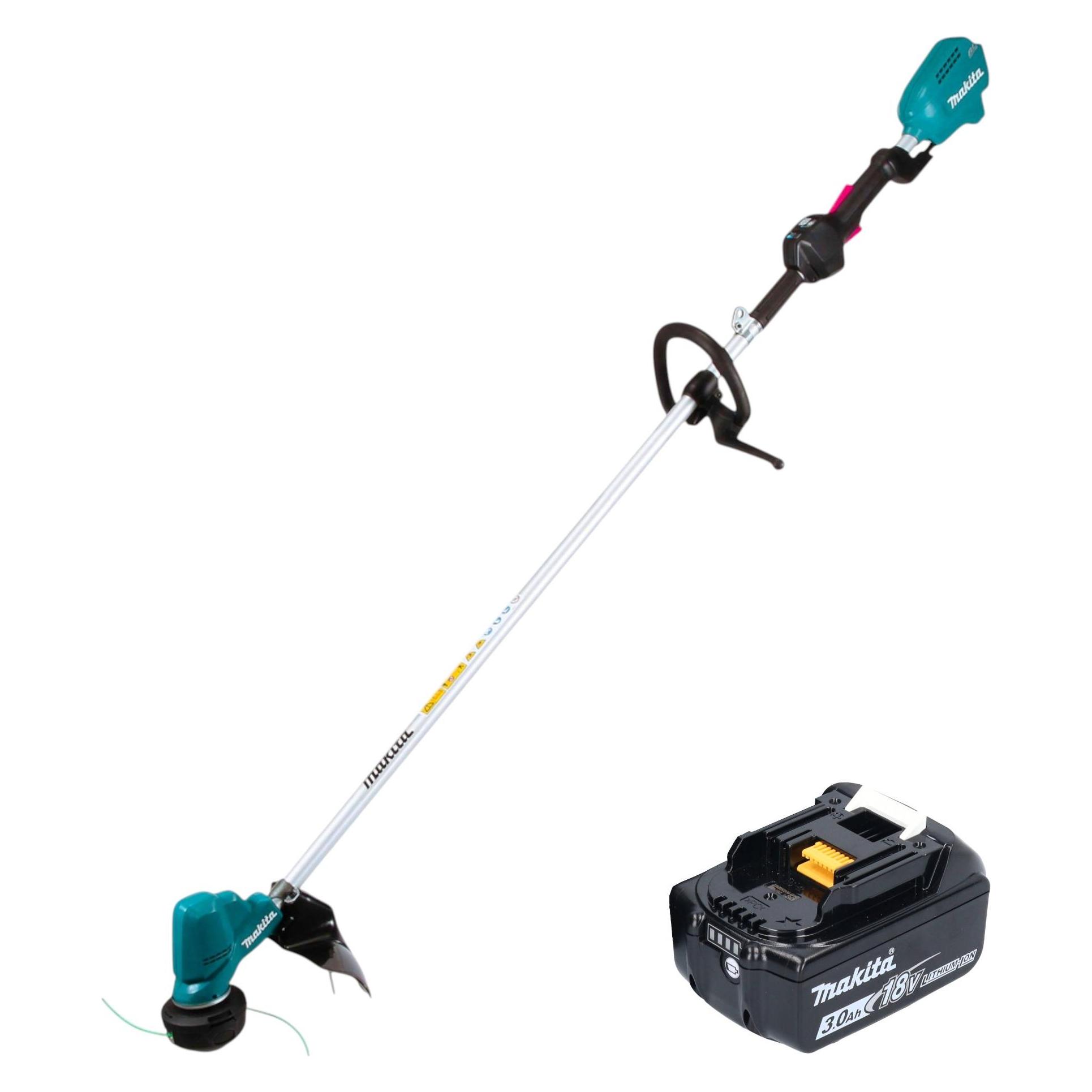 Makita DUR 190 LFX9 Akku Rasentrimmer 18 V 300 mm Brushless + 1x Akku 3,0 Ah - ohne Ladegerät (DUR190LZX9)