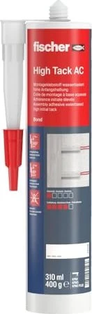 Fischer Montageklebstoff High Tack AC 310ml cremeweiß (weiß)
