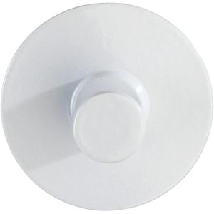 Wenko Klebehaken 22930100, Savona, bis 4kg, Edelstahl, weiß